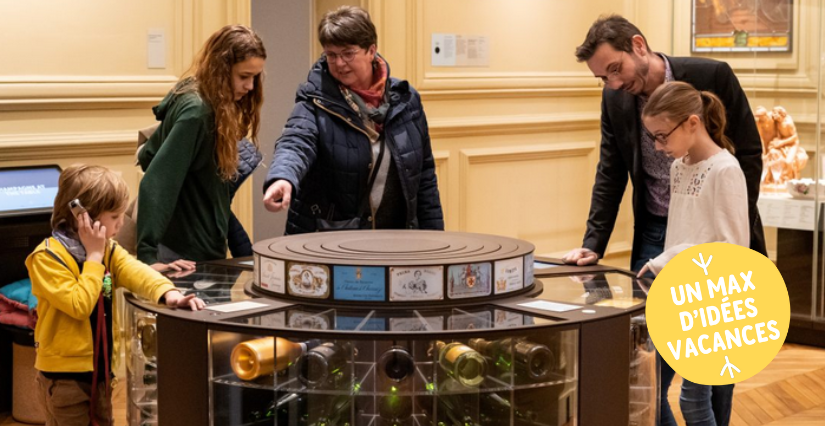 Visite a-musée-vous “Destination musée” au musée du Vin de Champagne et d'Archéologie Régionale à Epernay