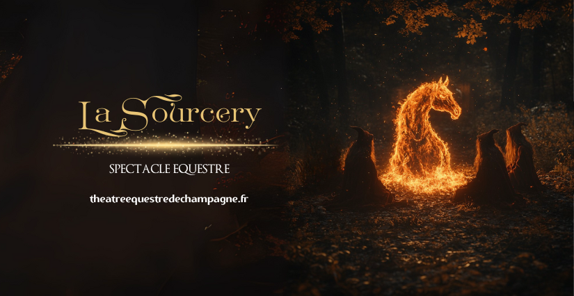 La Sourcery - Spectacle équestre du Théâtre Equestre de Champagne à Radonvilliers