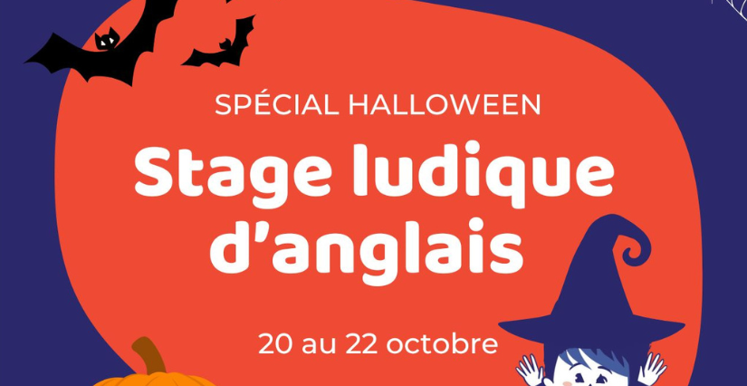 Stage ludique d'anglais spécial Halloween à la Tiny Tiny School Reims