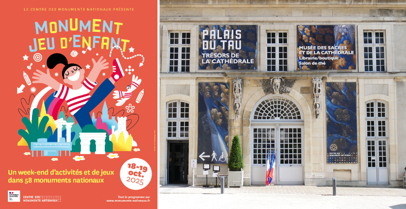 Visites-ateliers pour les enfants au Palais du Tau