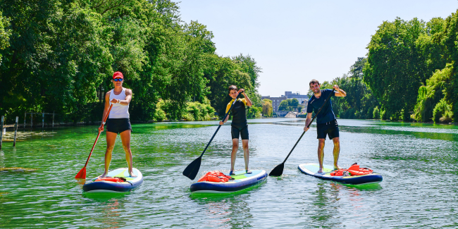 Paddle en famille à Nogent-sur-Seine