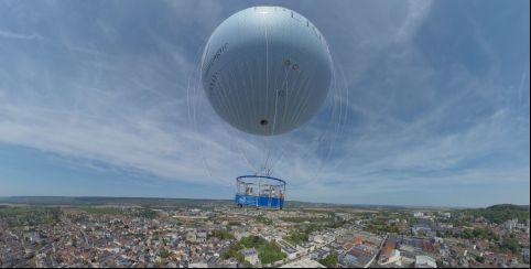 Un tour en ballon captif d'Epernay // Journées Européennes du Patrimoine