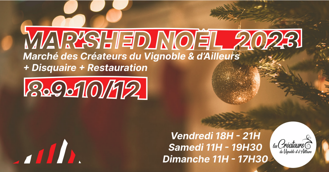 Le Mar'Shed Noël - marché de créateurs locaux au Shed Reims