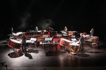 Les Percussions de Strasbourg - concert à partir de 12 ans au Cirque du Manège