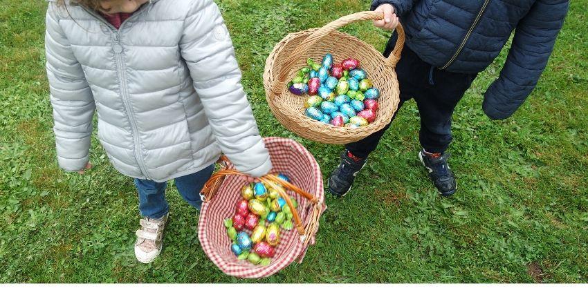 Chasse aux oeufs de la Ferme pédagogique de Romilly-sur-Seine