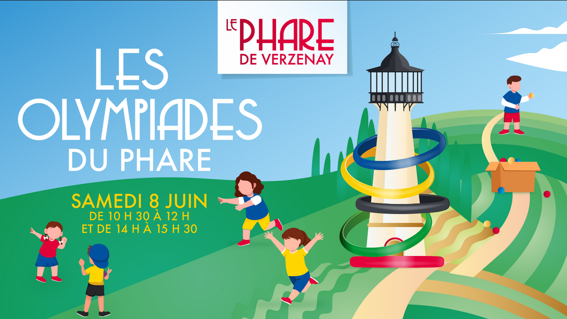 Les Olympiades du Phare pour les 5 à 12 ans au Phare de Verzenay