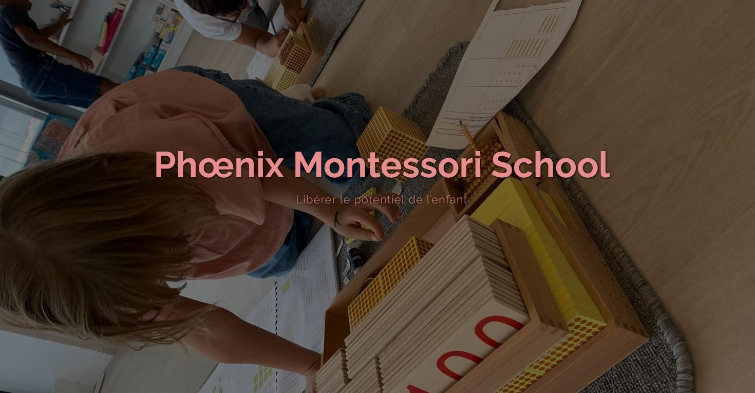 Phoenix Montessori School - École et centre de loisirs à partir de 3 ans à Tinqueux
