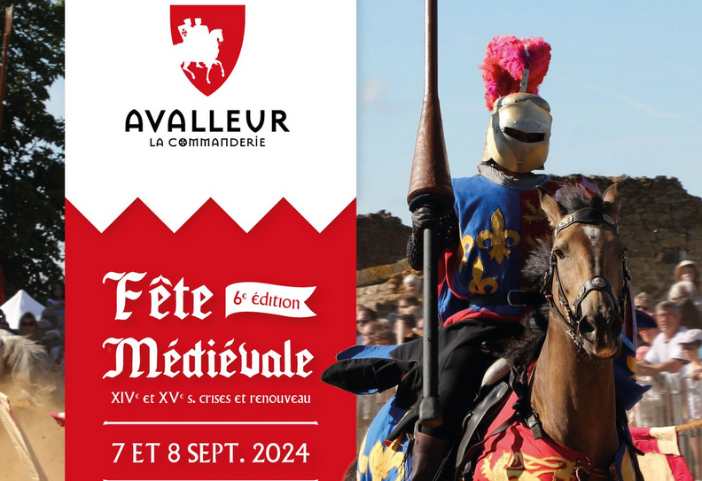 Fête médiévale à la Commanderie templière d'Avalleur à Bar-sur-Seine