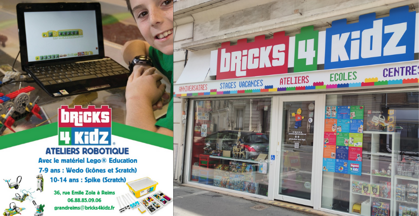 Atelier Sciences et Robotique pour les 7-13 ans chez Bricks4Kidz 