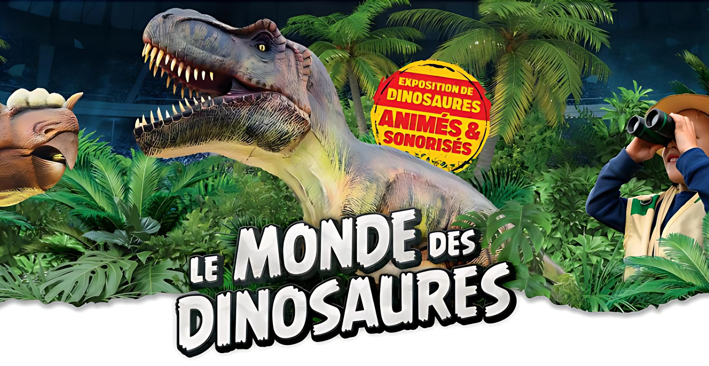 L'exposition "Les géants du mésozoïque" du monde des dinosaures débarque au Capitole de Châlons-en-Champagne