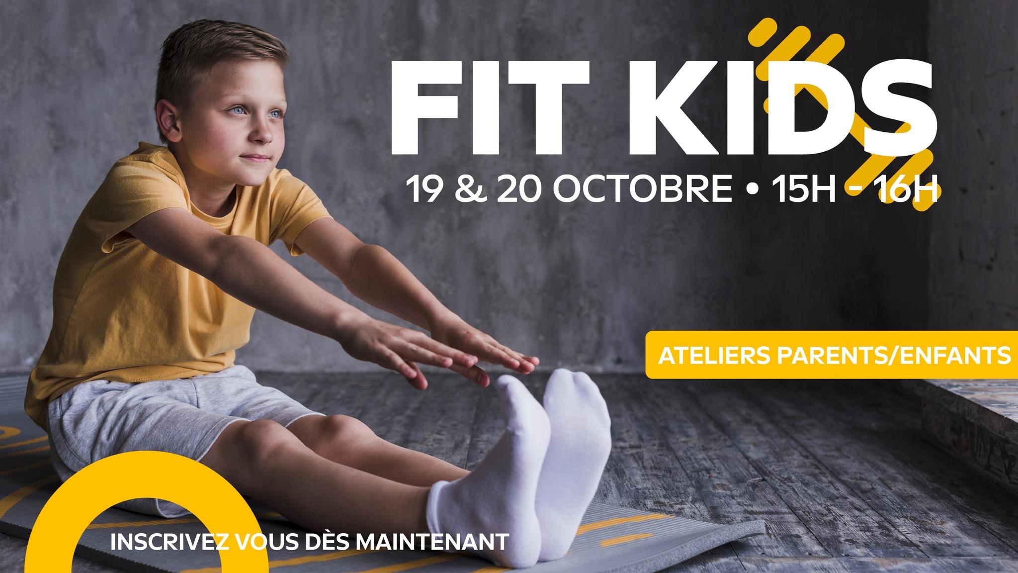 Fit Kids - cours découverte parent-enfant à l'UCPA Sport Station Grand Reims