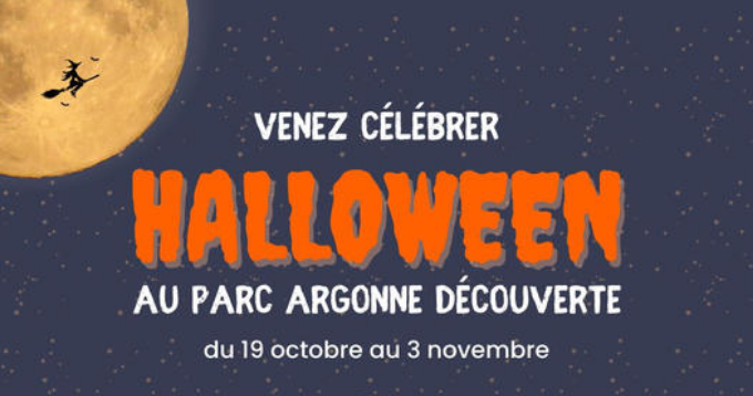 Halloween au Parc Argonne Découverte à Olizy-Primat