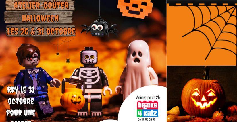 Ateliers-Goûter d'Halloween chez Bricks4Kidz Grand Reims