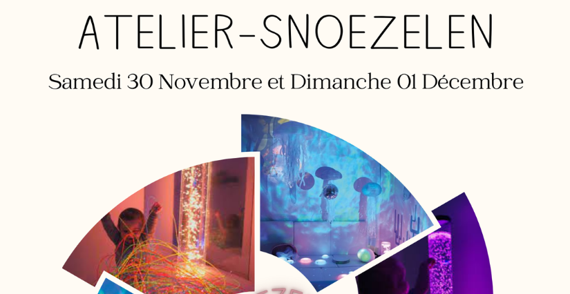 Atelier SNOEZELEN : une expérience sensorielle unique en famille chez Tramp'OGym Reims