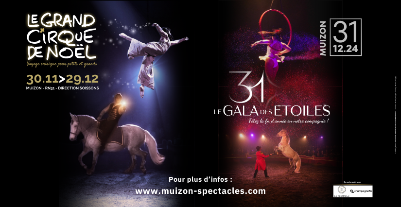 Le Grand Cirque de Noël Spectacle familial à Muizon