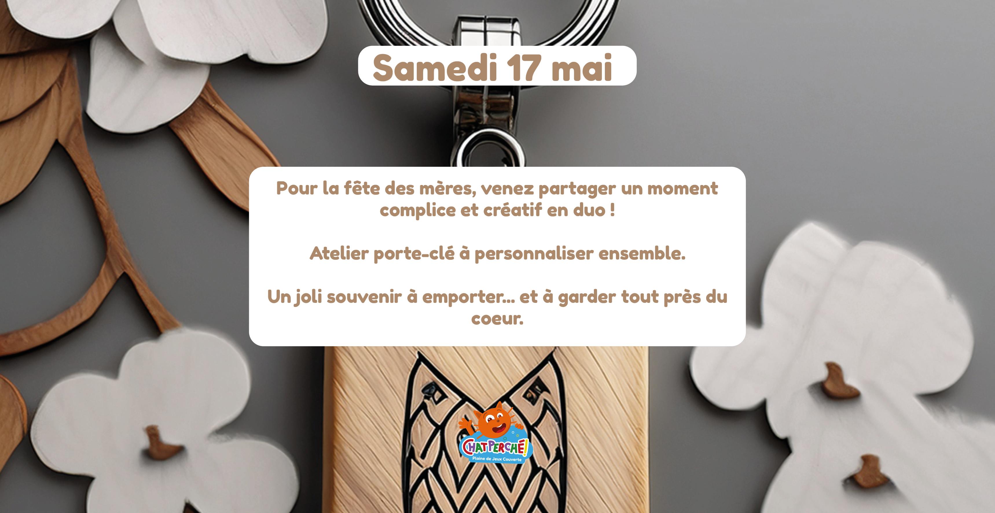 Ateliers créatifs en duo au Chat perché! à Saint-Brice-Courcelles