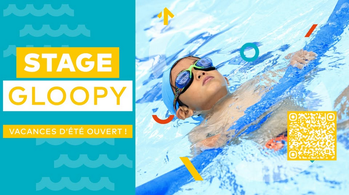 Gloopy kid stage été Natation à l'UCPA Sport Station Grand Reims