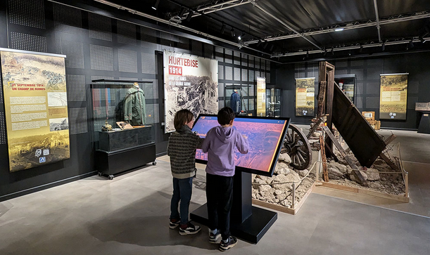 Exposition à la Caverne du Dragon : « Hurtebise 1914 – Dans les ruines de la Grande Guerre »