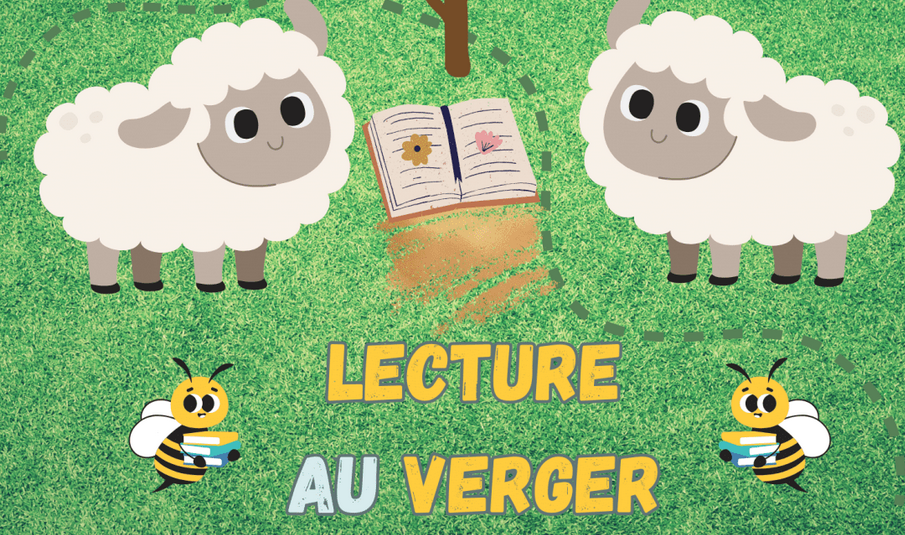 Lecture au Verger Conservatoire de Saint-Brice-Courcelles - Festival Partir en Livre