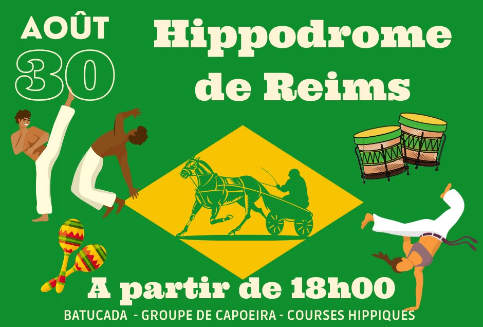 Soirée brésilienne à l'Hippodrome de Reims