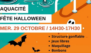 Halloween à l'aquacité de Châlons-en-Champagne