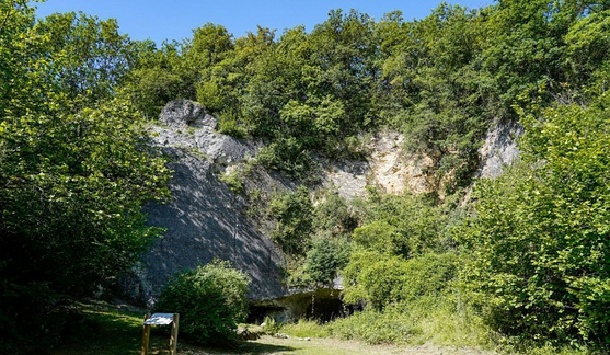 Circuit des falaises - badale pédestre en famille à Blancs-Côteaux