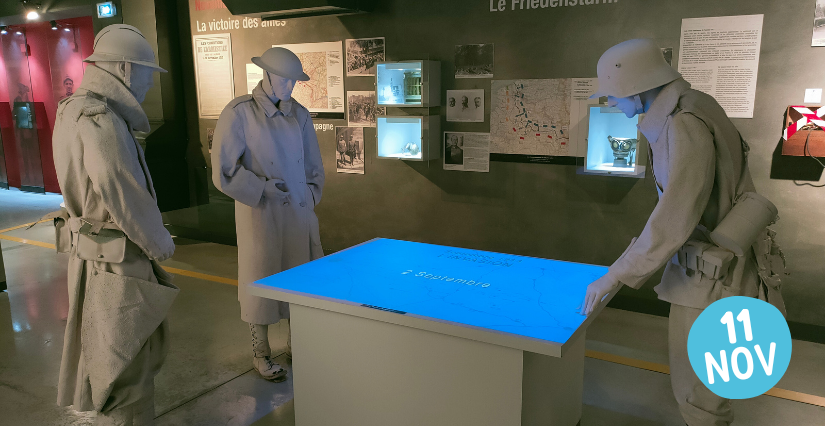 Découvrez le Centre d'Interprétation Marne 14-18 de Suippes en famille - Visite spéciale 11 novembre 
