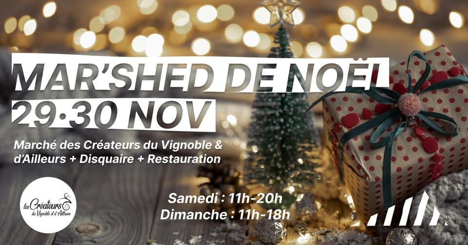 Le Mar'Shed Noël - marché de créateurs locaux au Shed Reims