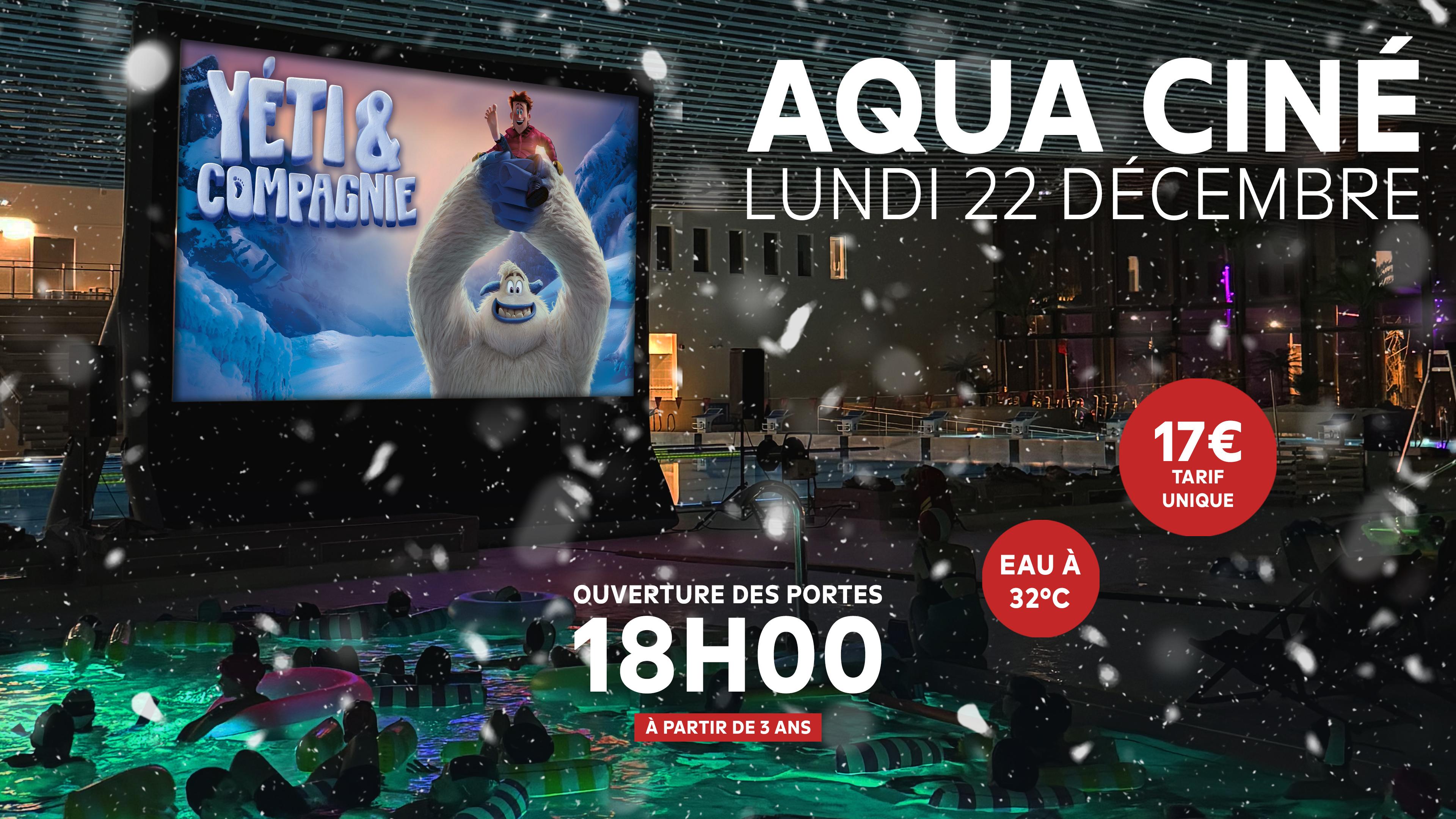 Aqua Ciné à l'UCPA Sport Station Grand Reims