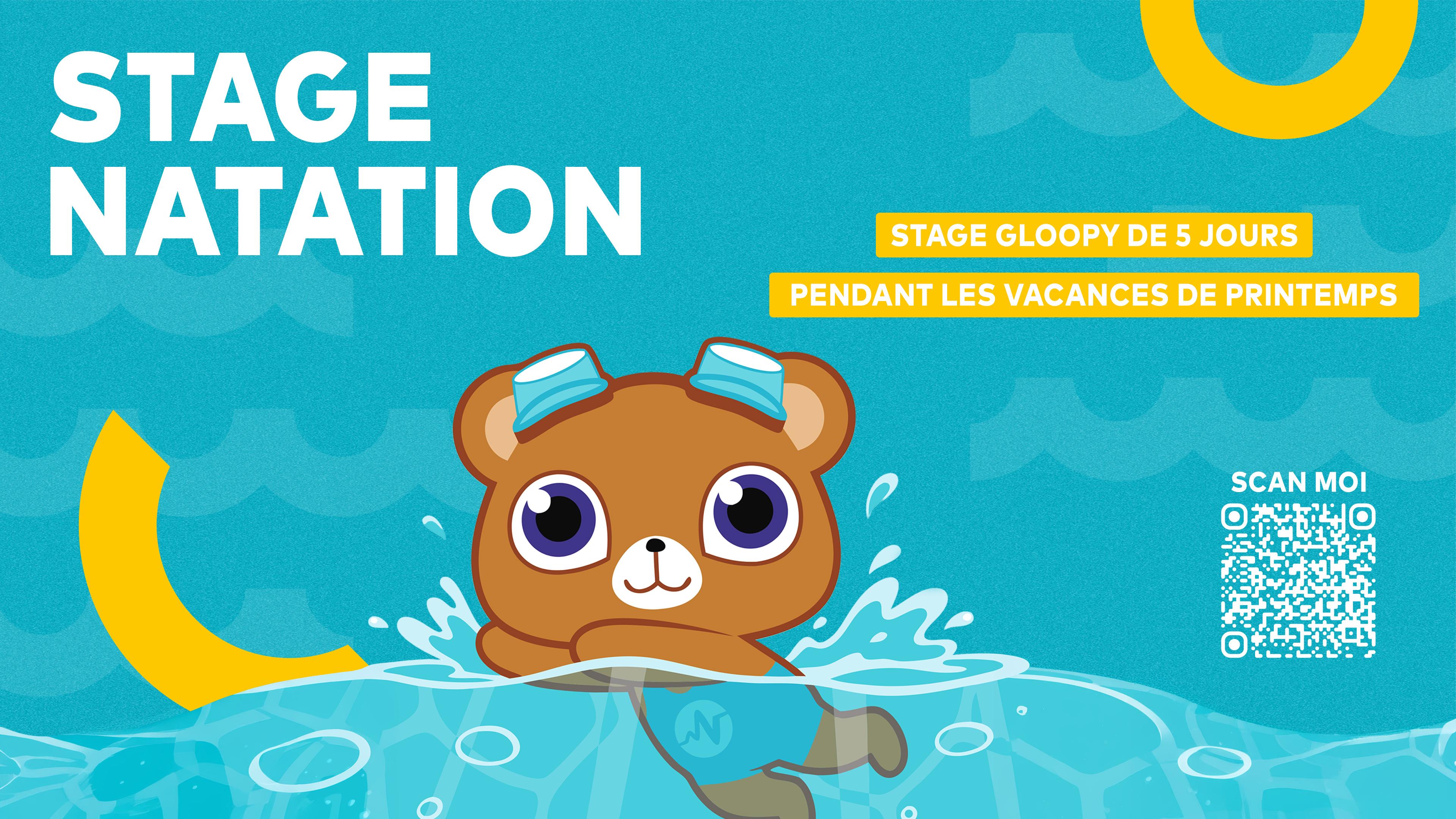 Stage Gloopy kid Natation à l'UCPA Sport Station Grand Reims