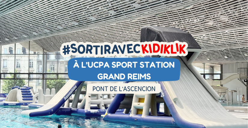 Structures gonflables à l'UCPA Sport Station Grand Reims