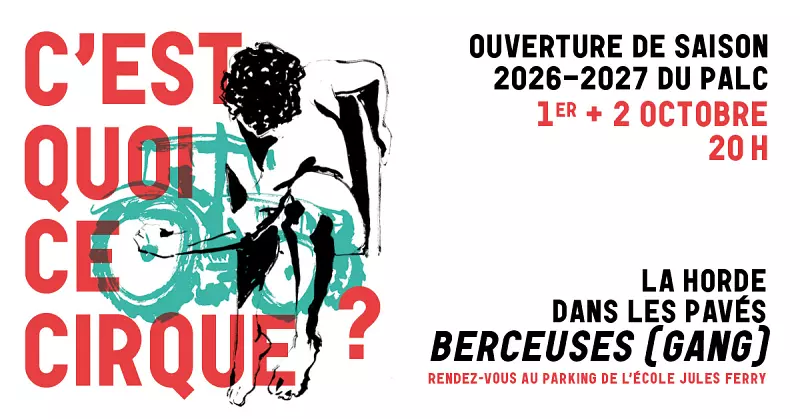 Ouverture de saison 2026-27 et spectacle du PALC de Châlons-en-Champagne