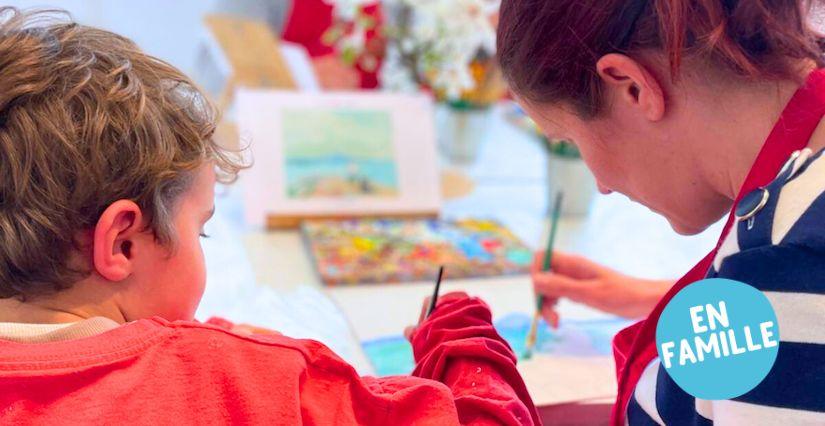 Atelier 4 mains parent-enfant à la PETITE ACADEMIE Reims
