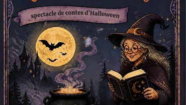Abracadabouh - Contes d'halloween à la Médiathèque Pompidou de Châlons-en-Champagne