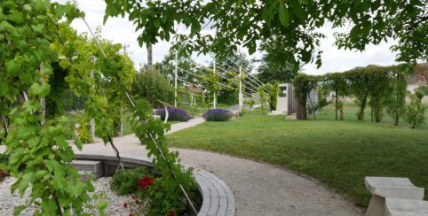 Le Jardin de vignes, jardin pédagogique familial à Chouilly