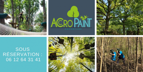 AccroPaint Adventure - Le parc de loisirs dans les arbres à Romery