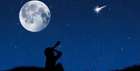 Les nuits des étoiles // observer les étoiles en famille