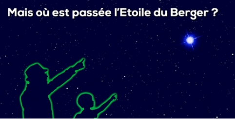 Mais où est passée l'étoile du berger ? pour les 5-7 ans au Planetarium de Reims