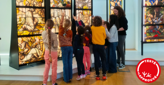 Cité du Vitrail de Troyes - visites et ateliers pour les familles et les enfants à partir de 3 ans