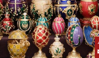 Partez à la découverte des oeufs de Fabergé au Musée Guerre & Paix