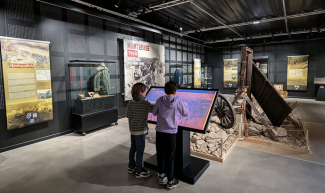 Exposition à la Caverne du Dragon : « Hurtebise 1914 – Dans les ruines de la Grande Guerre »